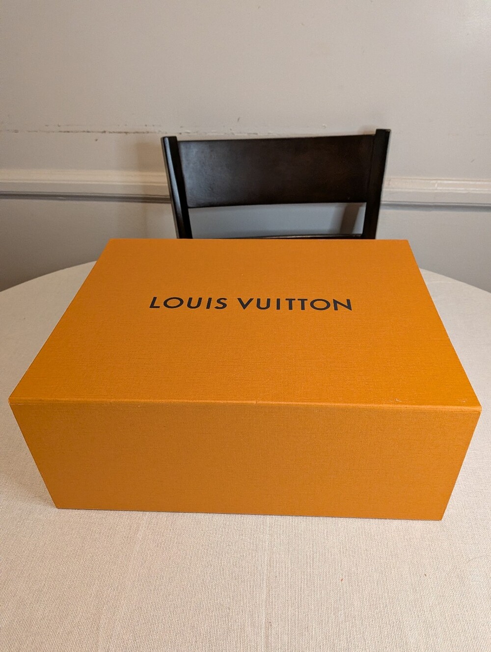 Louis Vuitton Large Empty Storage Box Drawer Style Foldable